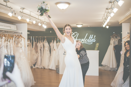 When To Start Shopping For Your Wedding Dress. Desktop Image
