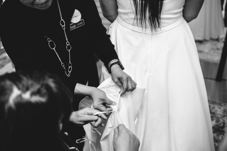 The Top 5 Wedding Dress Alterations Questions Answered. Desktop Image
