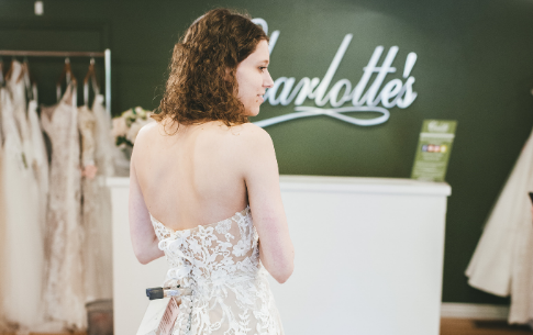 Why Your Stylist Clips Your Wedding Dresses