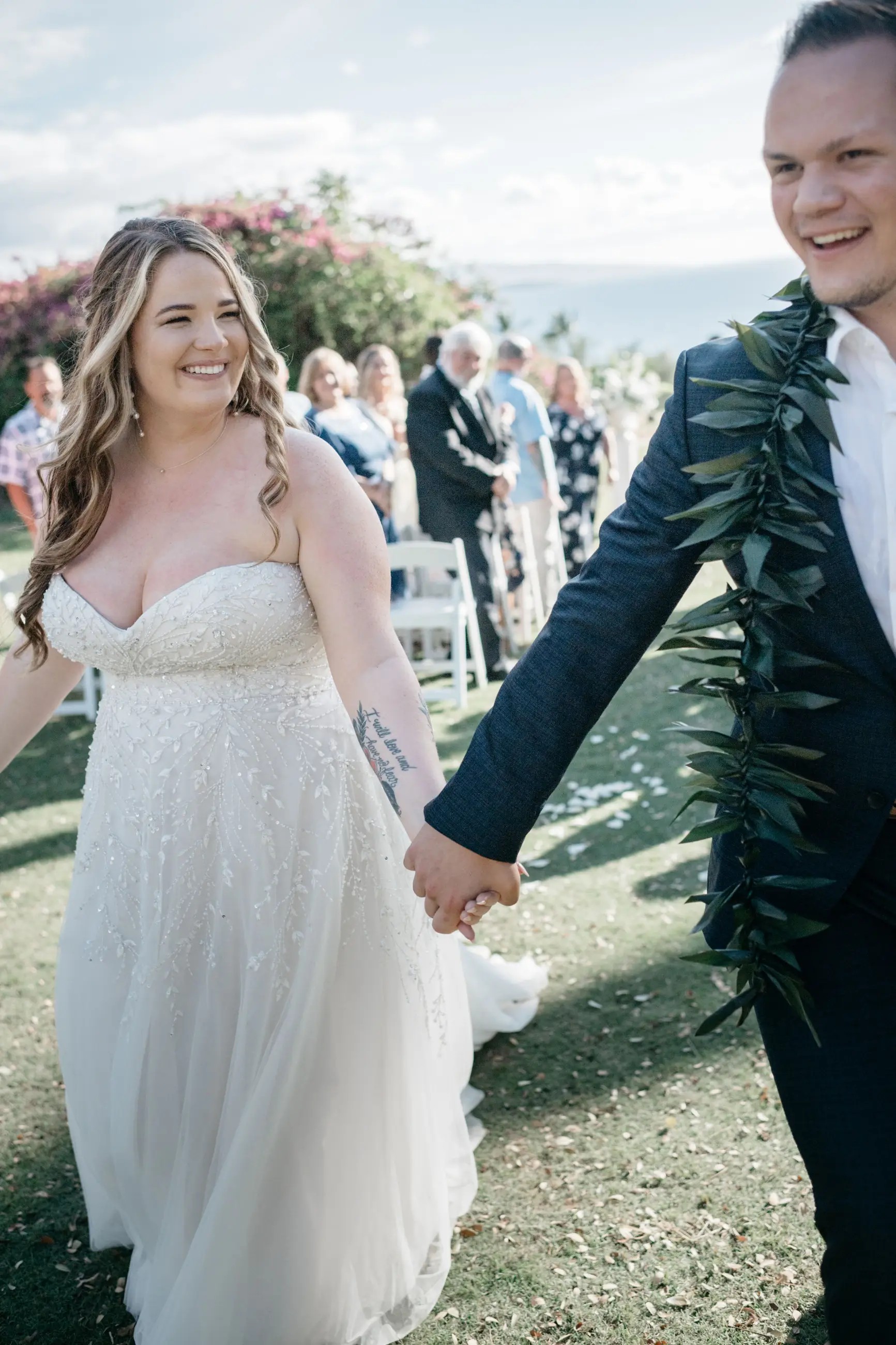 Bride on wedding day