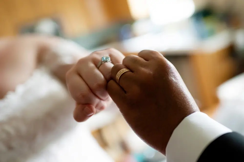 Wedding Ring Fist Bump