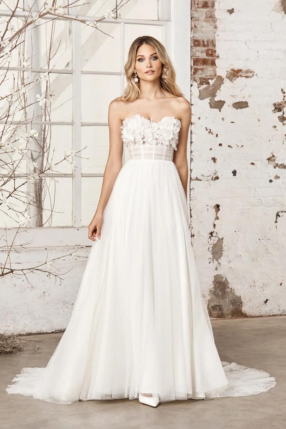 Strapless Ballgown Wedding Dress
