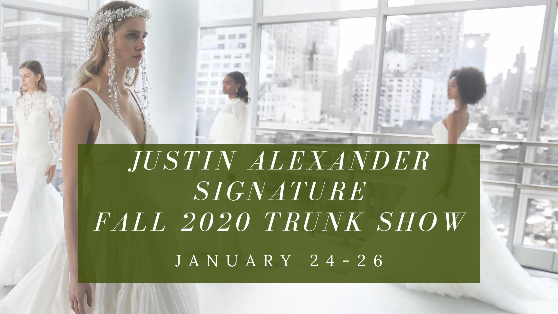 Justin Alexander Signature Fall 2020 Trunk Show