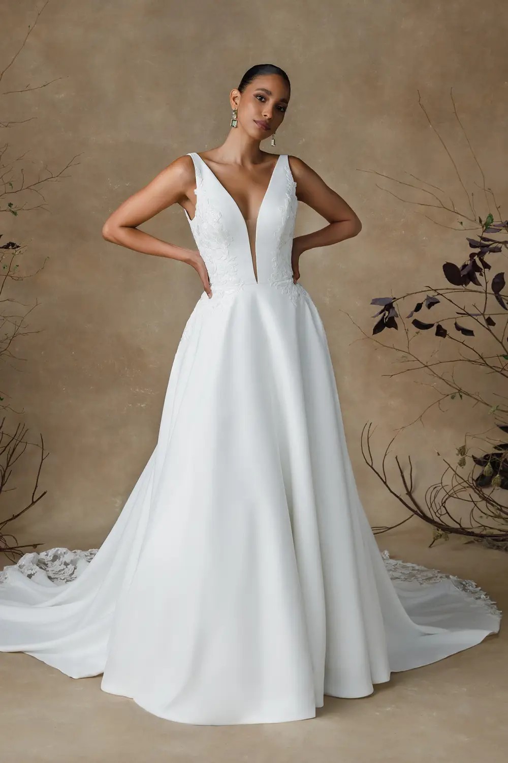 Modern Ballgown Wedding Dress