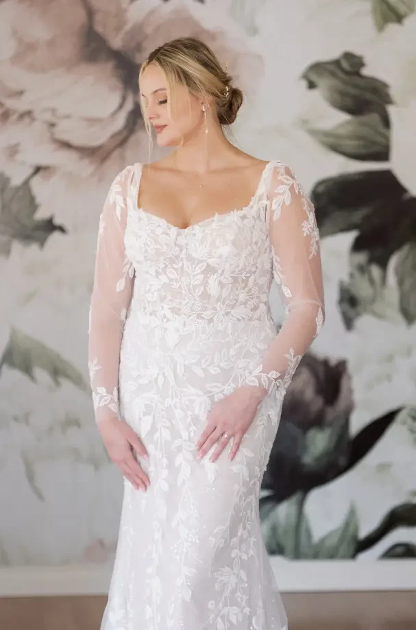 Wedding dresses with sleeves