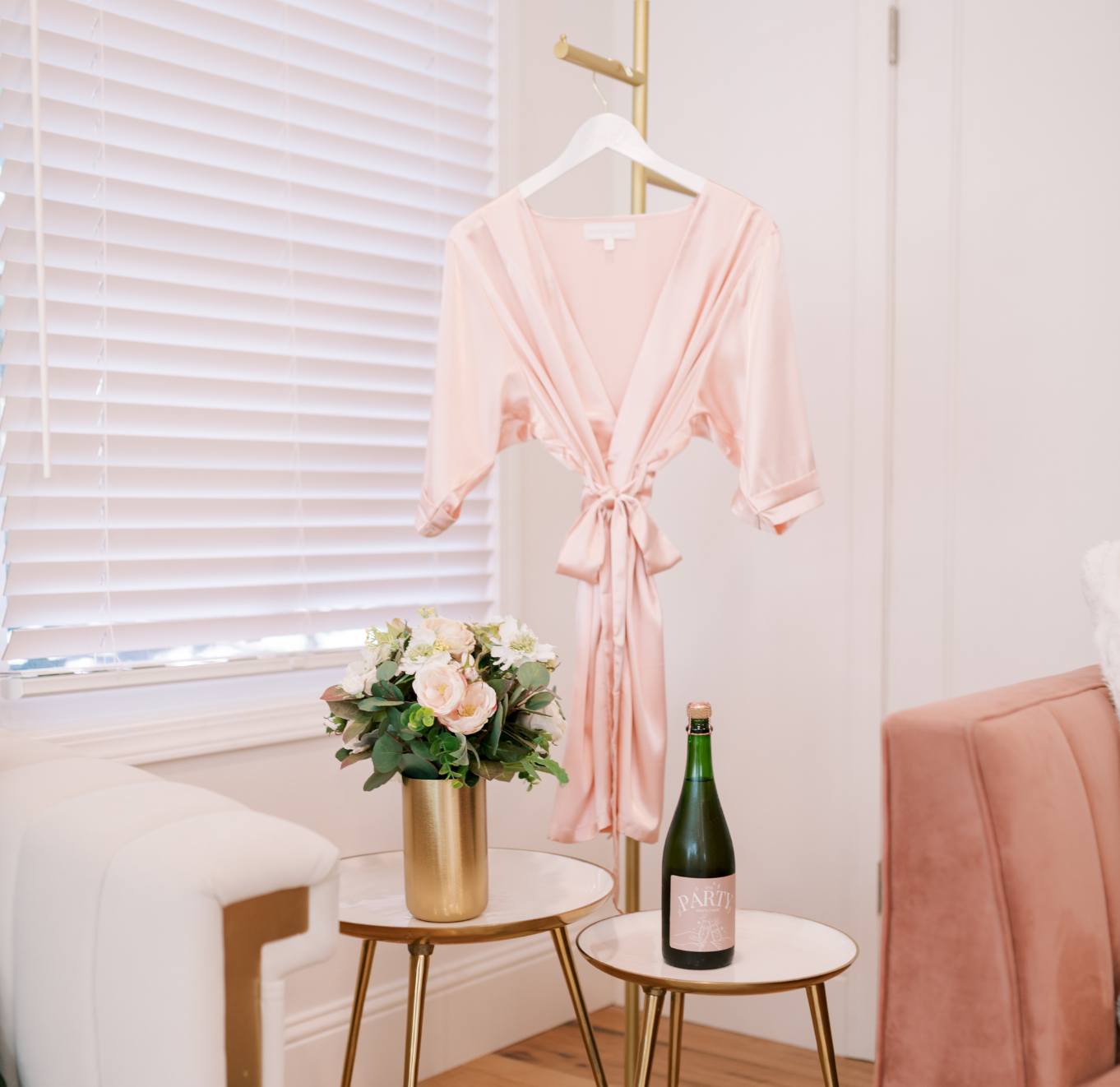 Robe and Rosé appointment Upgrade at Charlotte's