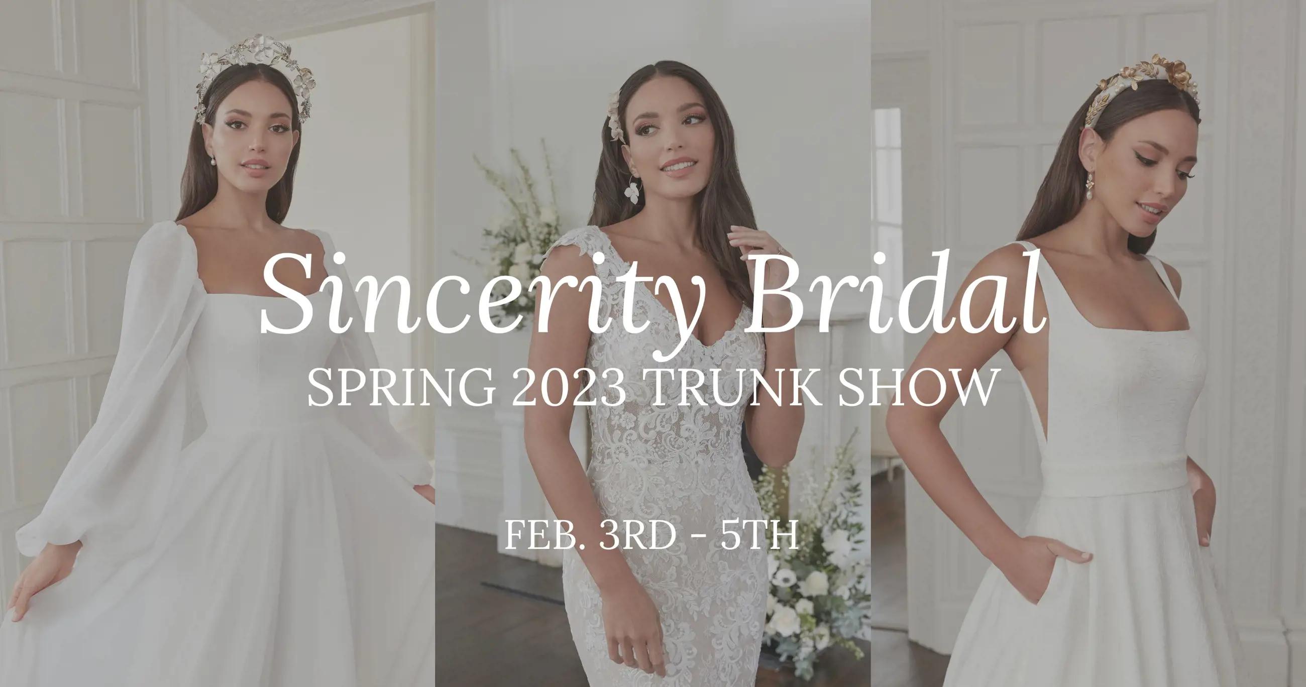 Wedding Dresses from Sincerity Bridal