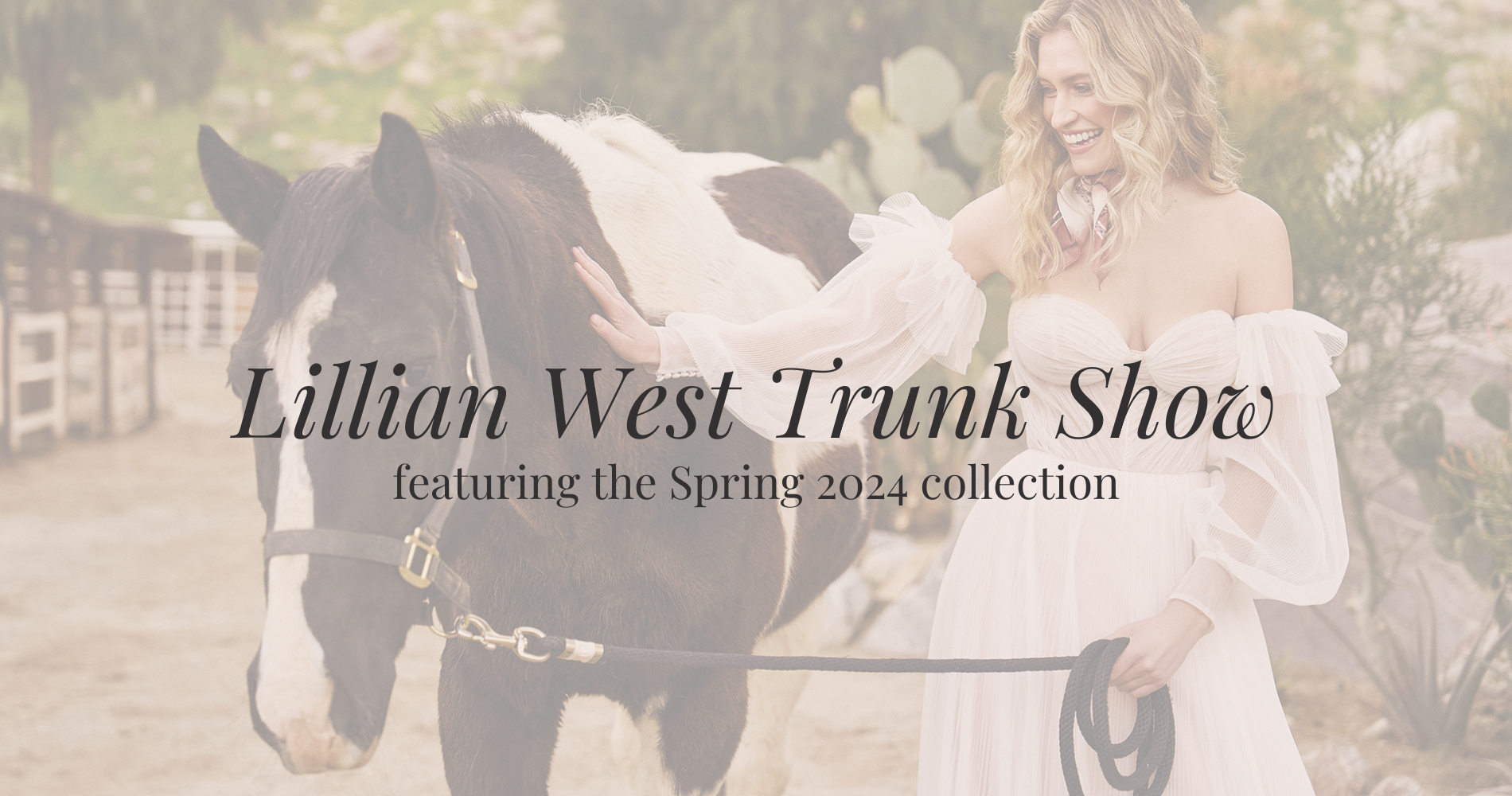 Lillian West Wedding Dress Trunk Show