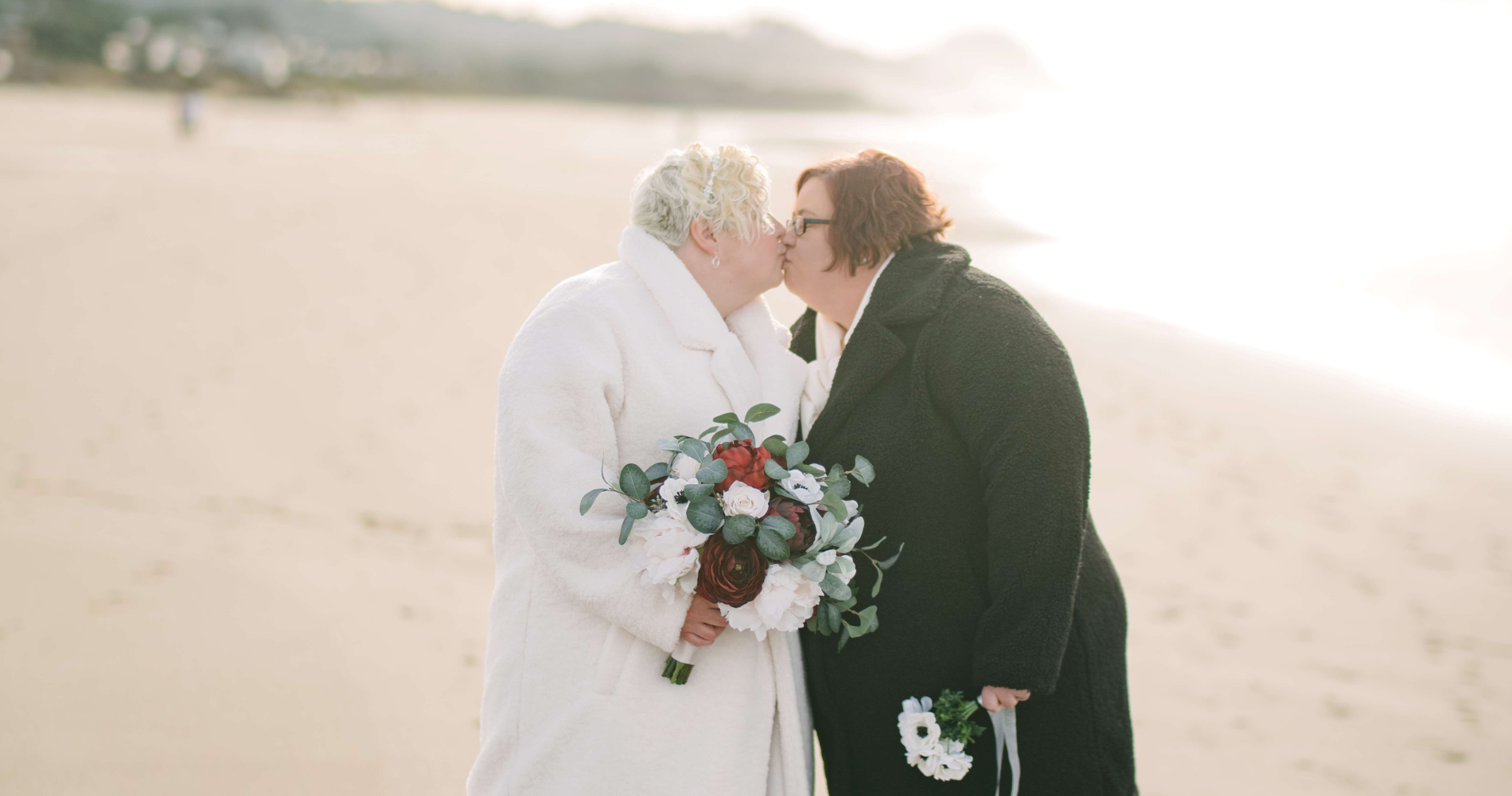 LGBTQ wedding ceremony Oregon coast